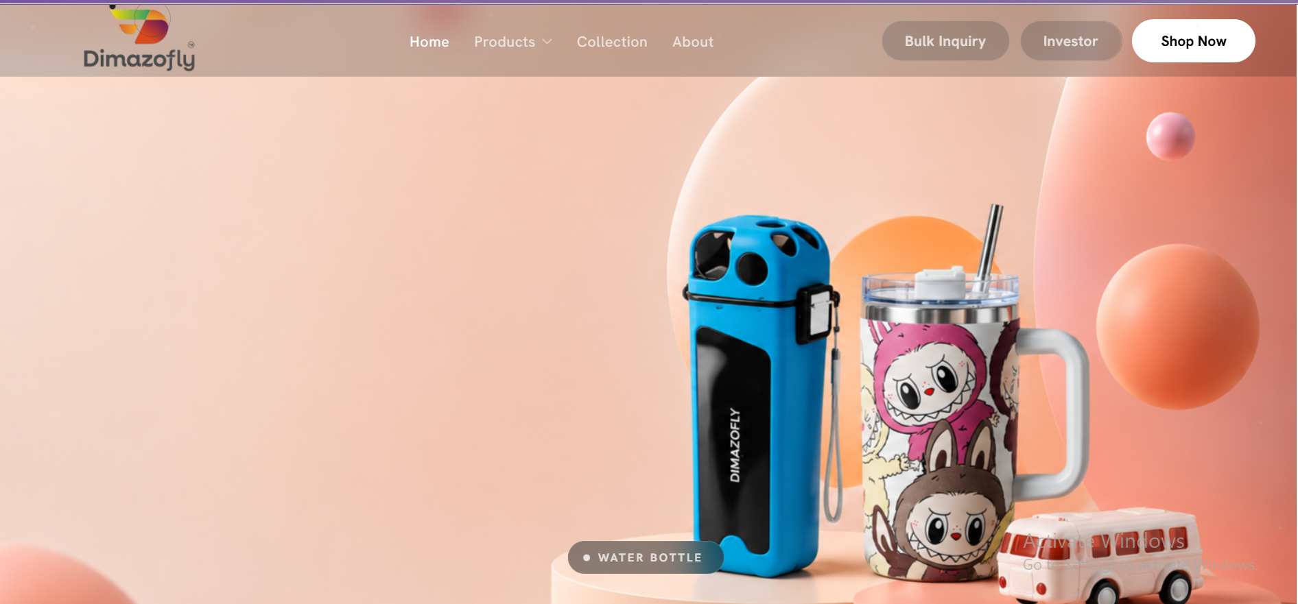 Dimazofly kitchenware website